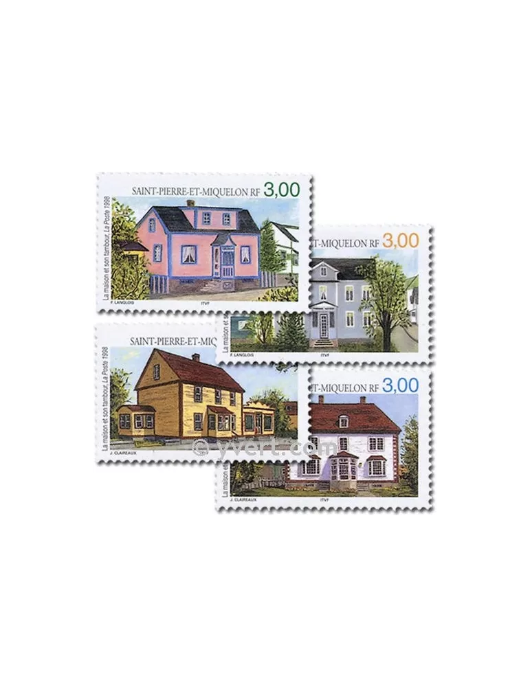 n° 676/679 -  Timbre Saint-Pierre et Miquelon Poste