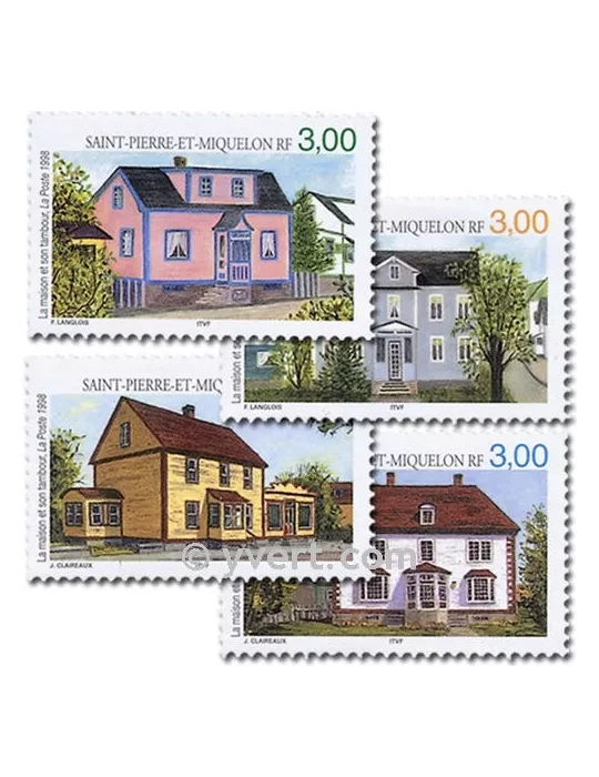 n° 676/679 -  Timbre Saint-Pierre et Miquelon Poste