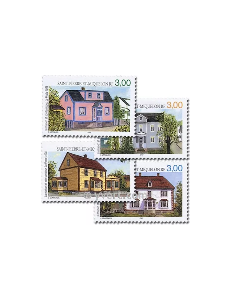 n° 676/679 -  Timbre Saint-Pierre et Miquelon Poste