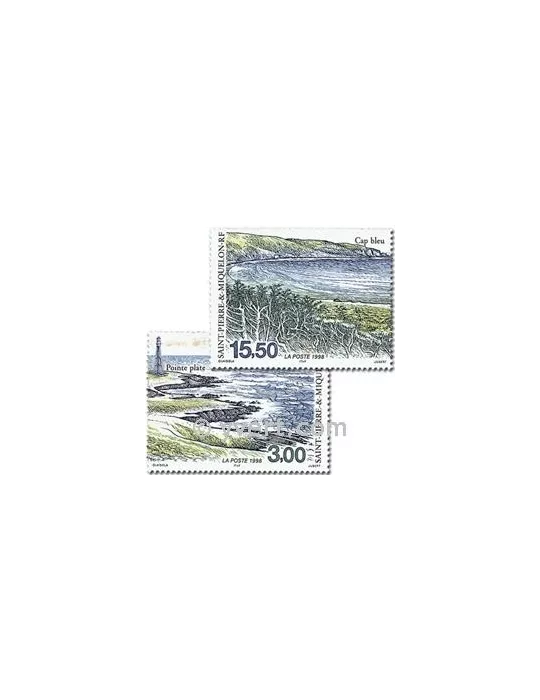 n° 681/682 -  Timbre Saint-Pierre et Miquelon Poste