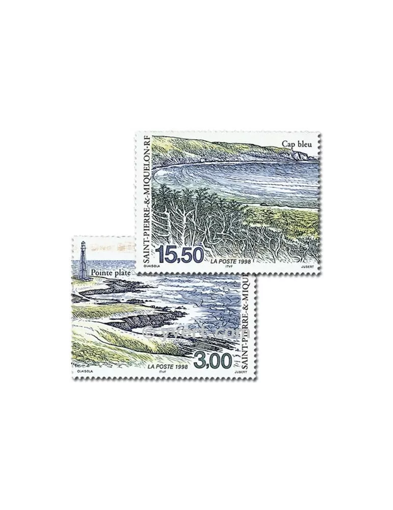 n° 681/682 -  Timbre Saint-Pierre et Miquelon Poste