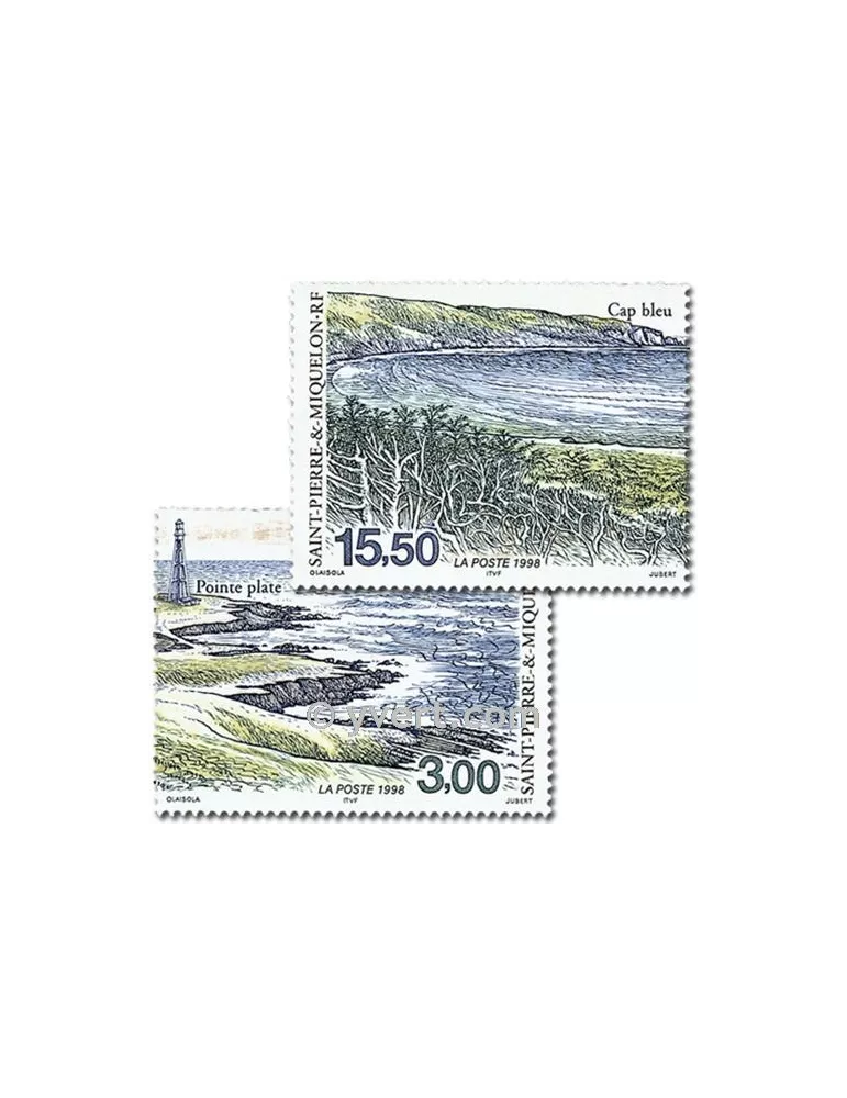 n° 681/682 -  Timbre Saint-Pierre et Miquelon Poste