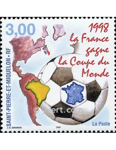 n° 683 -  Timbre Saint-Pierre et Miquelon Poste 2