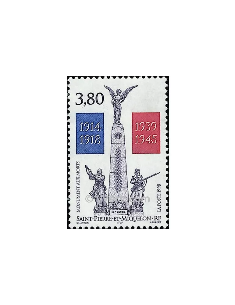 n° 684 -  Timbre Saint-Pierre et Miquelon Poste