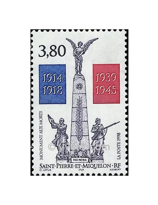 n° 684 -  Timbre Saint-Pierre et Miquelon Poste