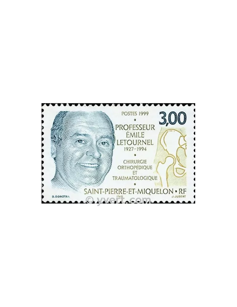 n° 686 -  Timbre Saint-Pierre et Miquelon Poste
