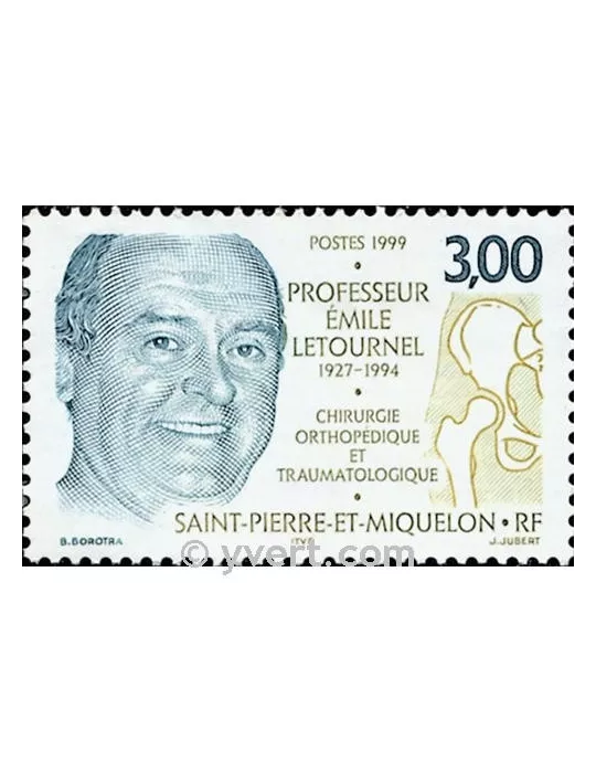 n° 686 -  Timbre Saint-Pierre et Miquelon Poste