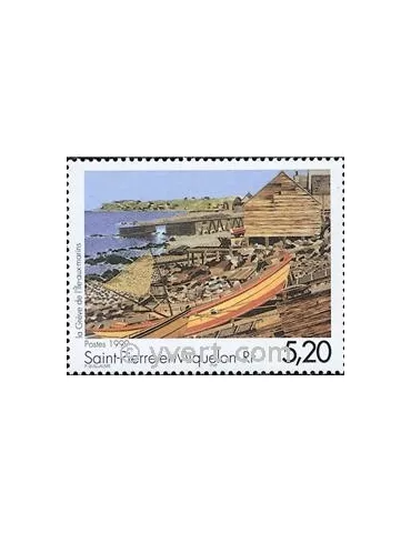 n° 687 -  Timbre Saint-Pierre et Miquelon Poste