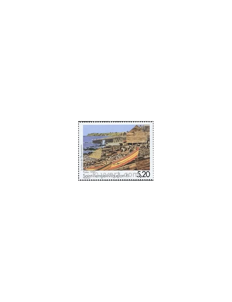 n° 687 -  Timbre Saint-Pierre et Miquelon Poste