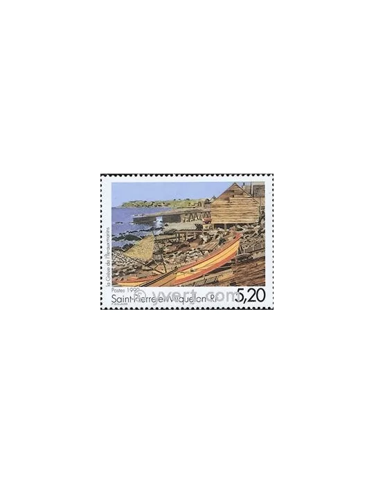 n° 687 -  Timbre Saint-Pierre et Miquelon Poste