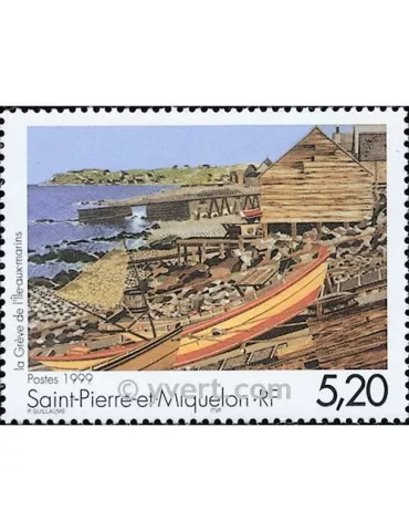n° 687 -  Timbre Saint-Pierre et Miquelon Poste 2