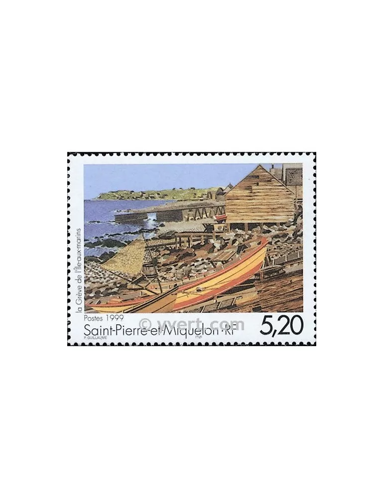 n° 687 -  Timbre Saint-Pierre et Miquelon Poste