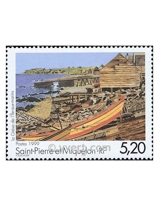 n° 687 -  Timbre Saint-Pierre et Miquelon Poste