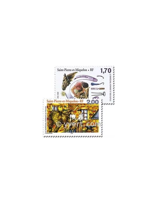 n° 689/690 -  Timbre Saint-Pierre et Miquelon Poste
