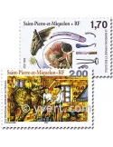 n° 689/690 -  Timbre Saint-Pierre et Miquelon Poste