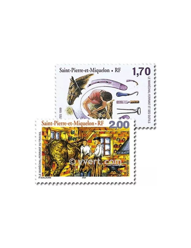 n° 689/690 -  Timbre Saint-Pierre et Miquelon Poste