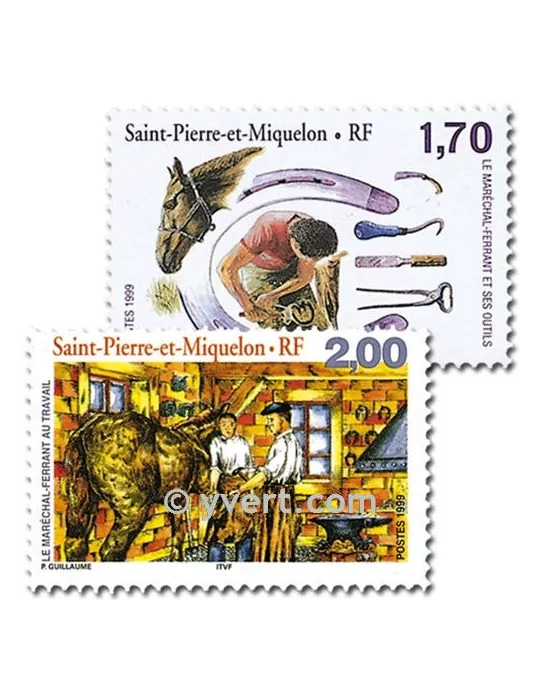 n° 689/690 -  Timbre Saint-Pierre et Miquelon Poste