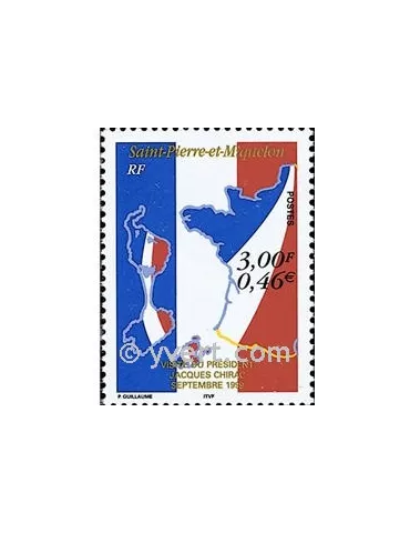 n° 703 -  Timbre Saint-Pierre et Miquelon Poste