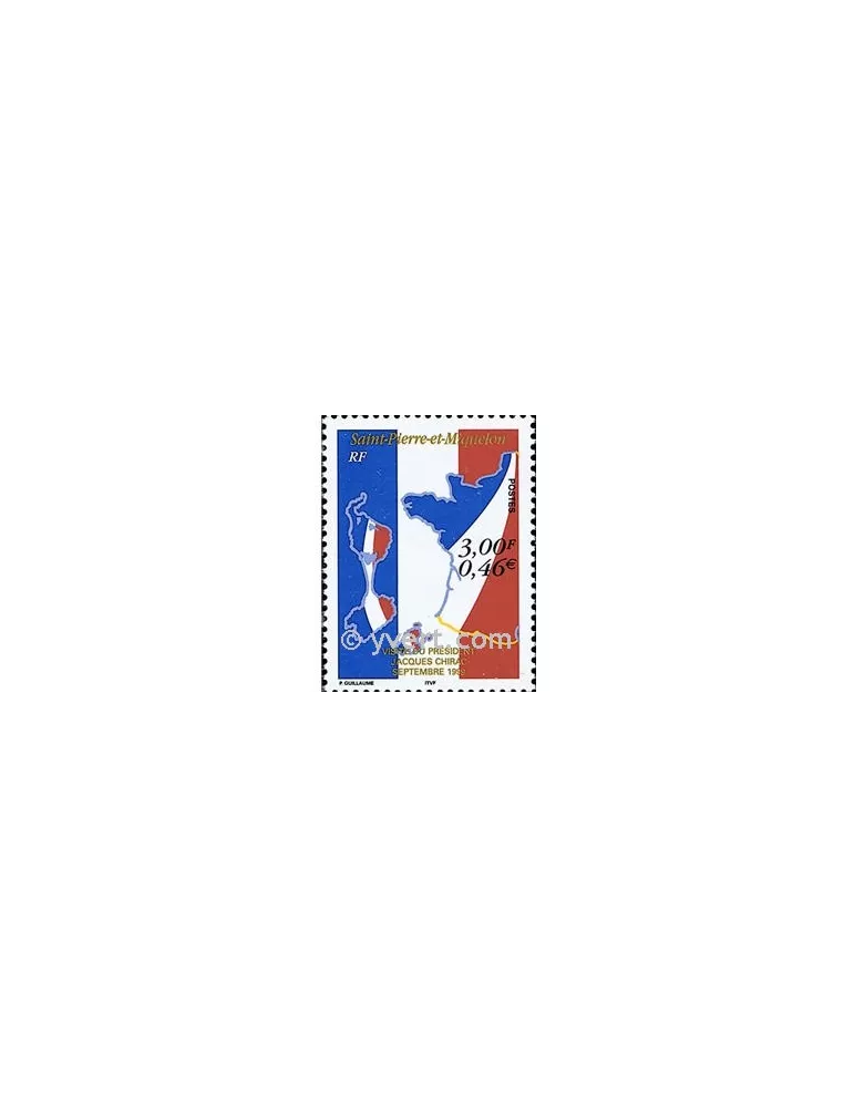 n° 703 -  Timbre Saint-Pierre et Miquelon Poste