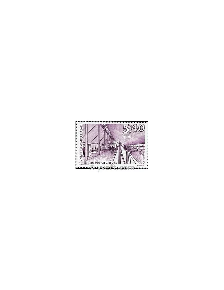 n° 704 -  Timbre Saint-Pierre et Miquelon Poste
