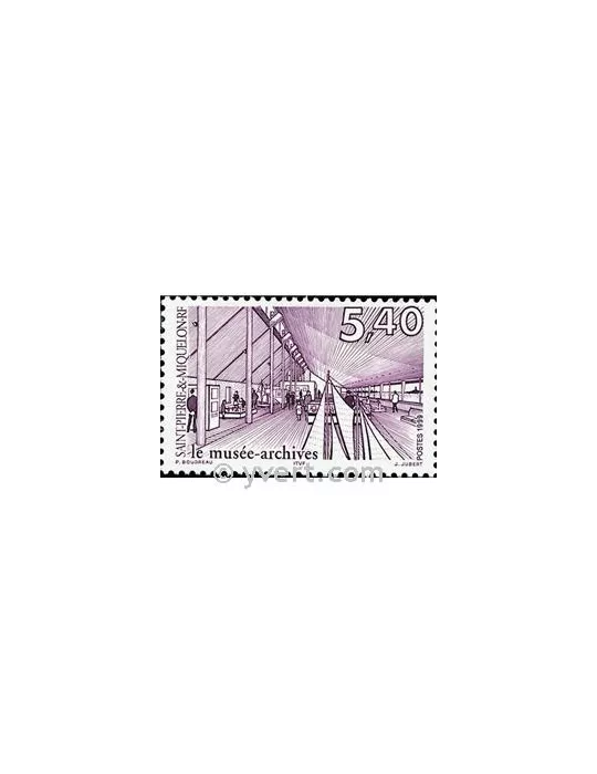 n° 704 -  Timbre Saint-Pierre et Miquelon Poste