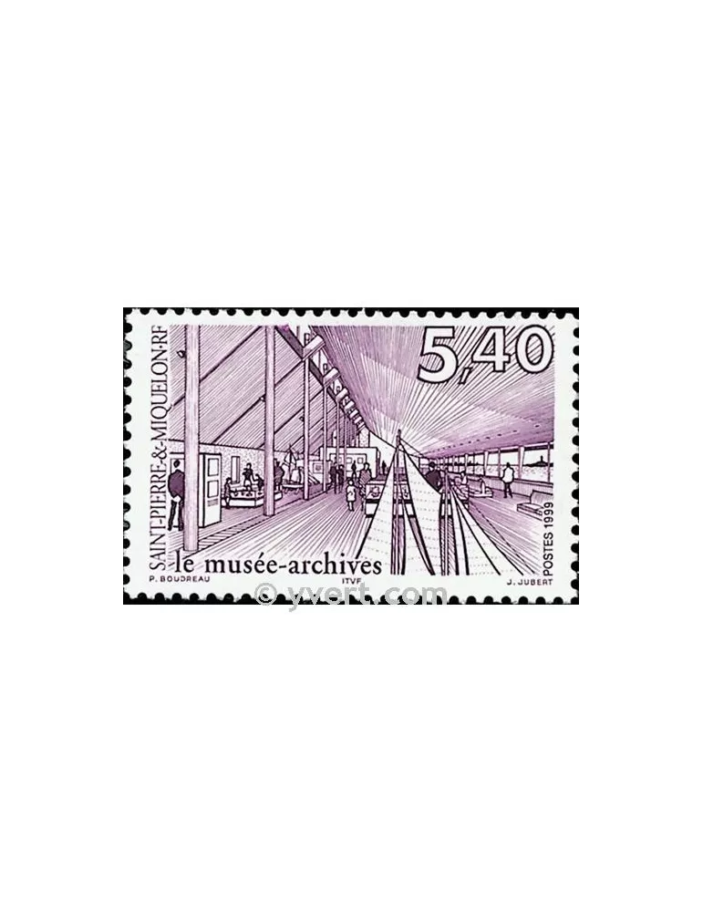 n° 704 -  Timbre Saint-Pierre et Miquelon Poste