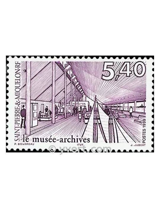 n° 704 -  Timbre Saint-Pierre et Miquelon Poste