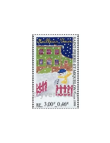 n° 705 -  Timbre Saint-Pierre et Miquelon Poste