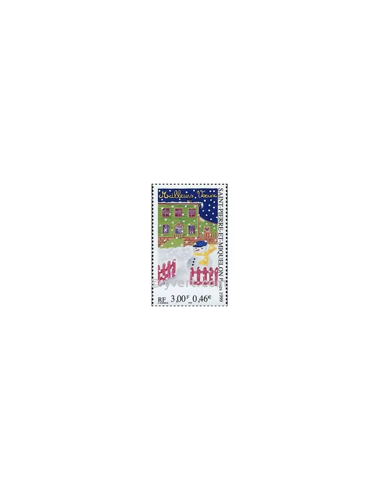 n° 705 -  Timbre Saint-Pierre et Miquelon Poste