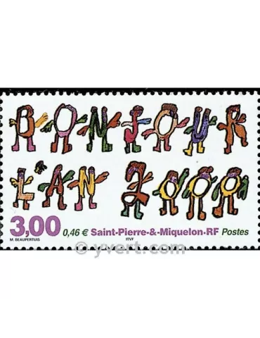 n° 706 -  Timbre Saint-Pierre et Miquelon Poste 2