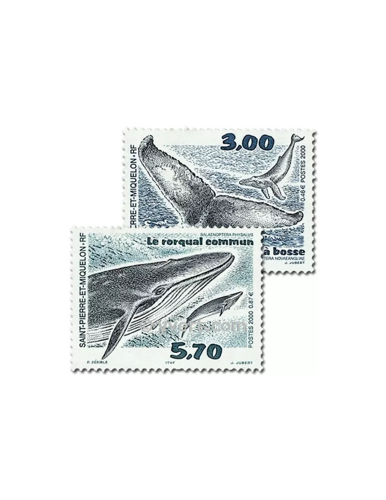 n° 707/708 -  Timbre Saint-Pierre et Miquelon Poste