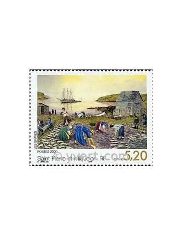n° 709 -  Timbre Saint-Pierre et Miquelon Poste