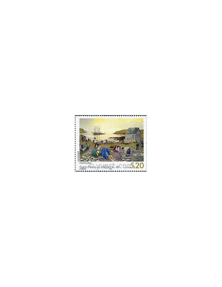 n° 709 -  Timbre Saint-Pierre et Miquelon Poste