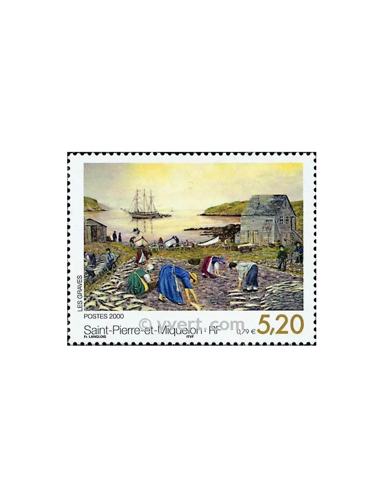 n° 709 -  Timbre Saint-Pierre et Miquelon Poste