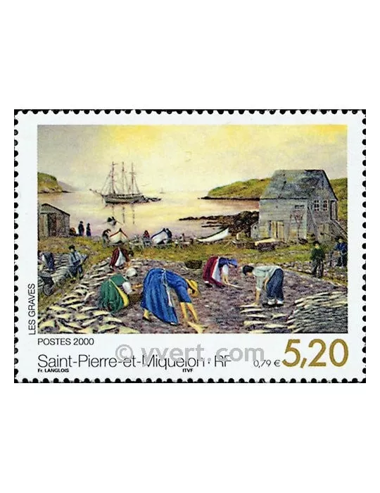 n° 709 -  Timbre Saint-Pierre et Miquelon Poste