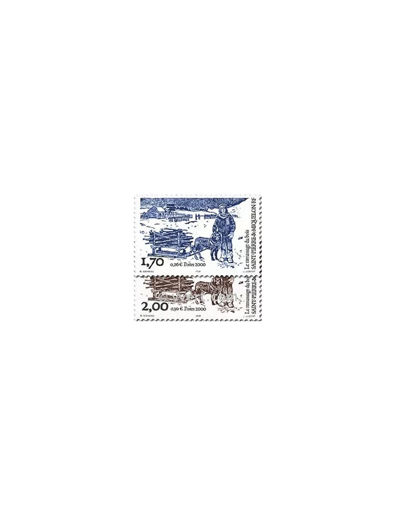 n° 711/712 -  Timbre Saint-Pierre et Miquelon Poste