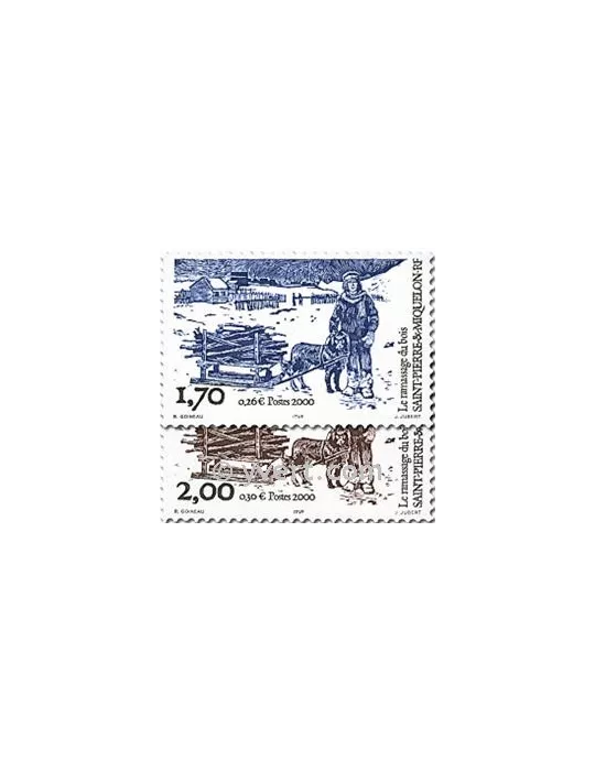 n° 711/712 -  Timbre Saint-Pierre et Miquelon Poste