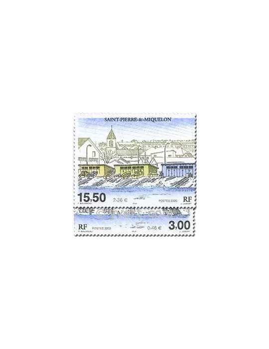 n° 724/725 -  Timbre Saint-Pierre et Miquelon Poste