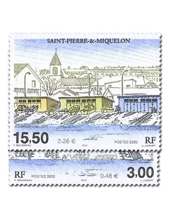n° 724/725 -  Timbre Saint-Pierre et Miquelon Poste
