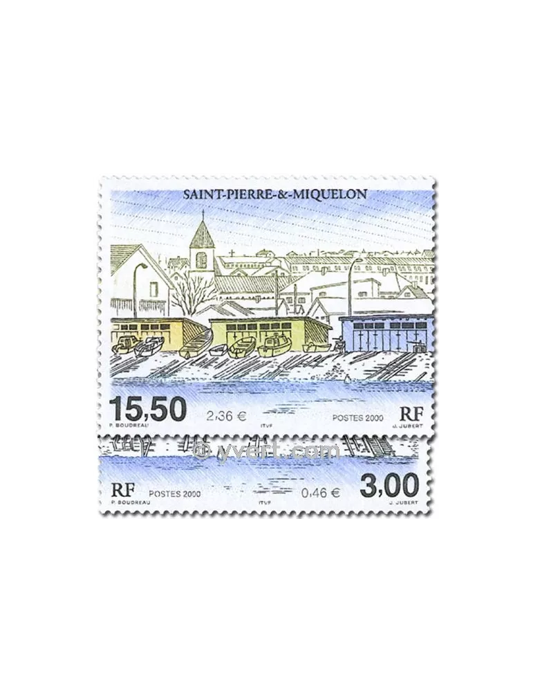 n° 724/725 -  Timbre Saint-Pierre et Miquelon Poste
