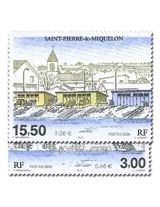 n° 724/725 -  Timbre Saint-Pierre et Miquelon Poste