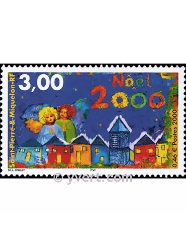 n° 726 -  Timbre Saint-Pierre et Miquelon Poste 2