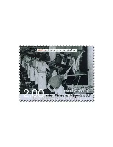 n° 727/736 (BF 9) -  Timbre Saint-Pierre et Miquelon Poste
