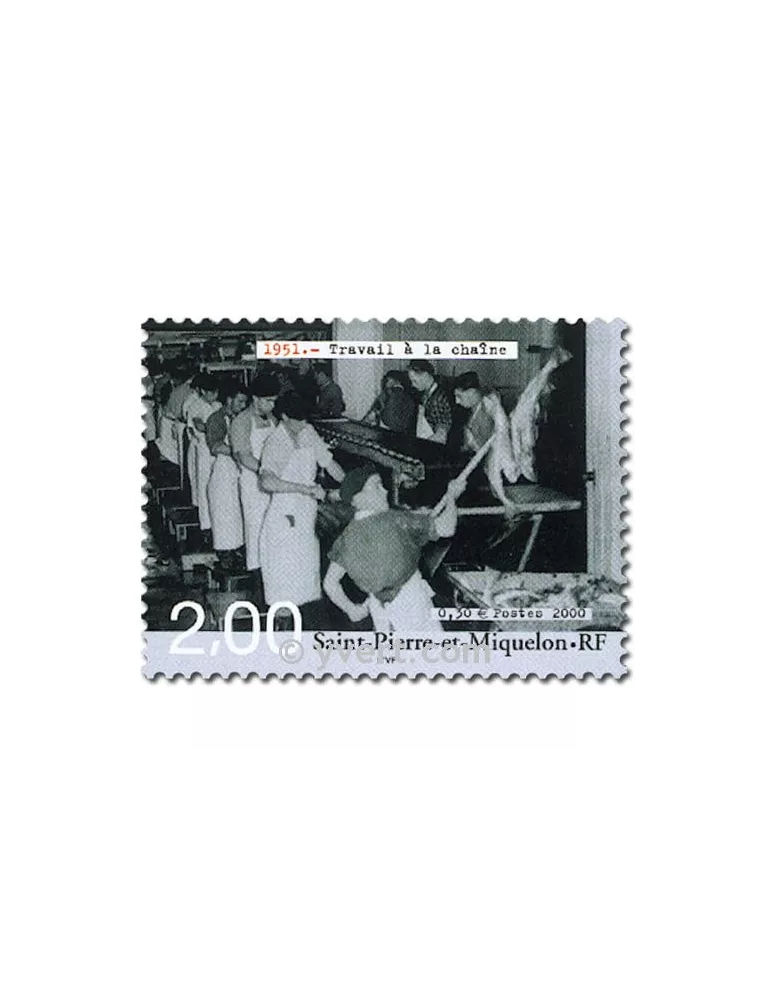 n° 727/736 (BF 9) -  Timbre Saint-Pierre et Miquelon Poste