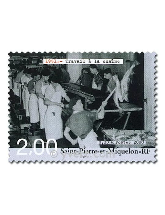 n° 727/736 (BF 9) -  Timbre Saint-Pierre et Miquelon Poste