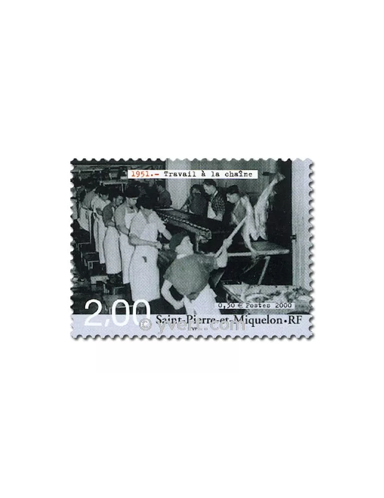 n° 727/736 (BF 9) -  Timbre Saint-Pierre et Miquelon Poste