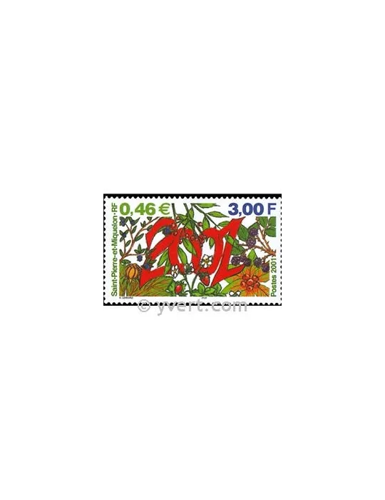 n° 737 -  Timbre Saint-Pierre et Miquelon Poste