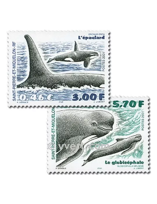 n° 738/739 -  Timbre Saint-Pierre et Miquelon Poste