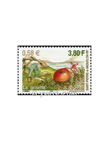 n° 740 -  Timbre Saint-Pierre et Miquelon Poste