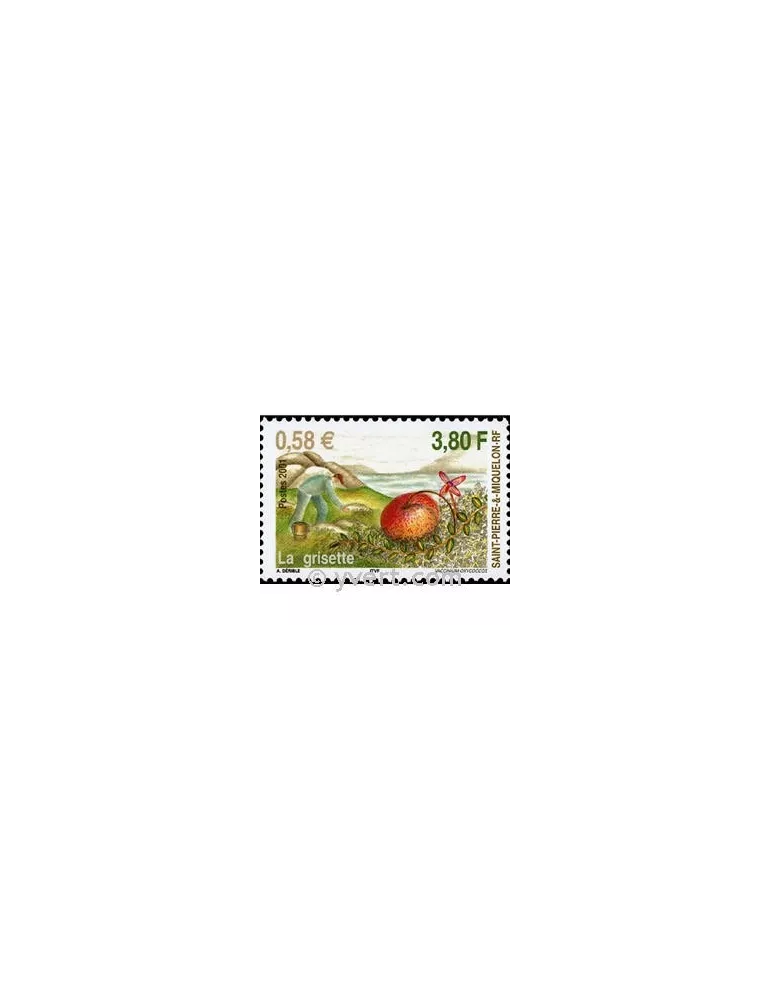 n° 740 -  Timbre Saint-Pierre et Miquelon Poste